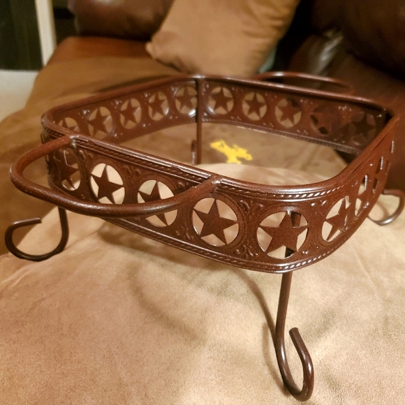 Texas star casserole holder server - Picture 1 of 2
